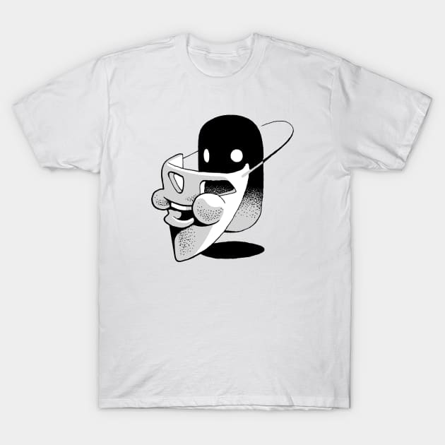 Mask Thing T-Shirt by emilpytlik